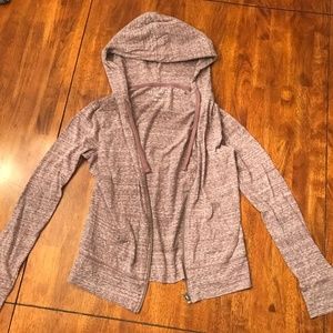Aeropostale light weight zip up hoodie in Women